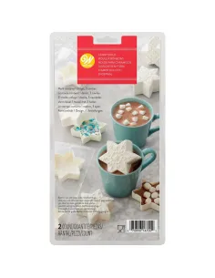 Molde chocolate copo de nieve Navidad Wilton.-Cocina y Repostería