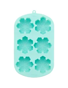 Molde de silicona Copos de Nieve Navidad Wilton 2