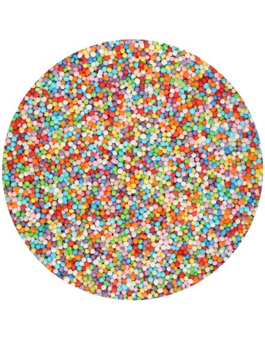 Nonpareils Disco colores vivos 80 g Funcakes
