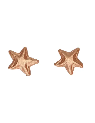Set 24 estrellas de fondant bronce oro Funcakes