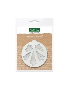 Molde silicona Árboles de Navidad Katy Sue