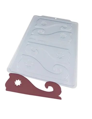 Molde para chocolate Trineos
