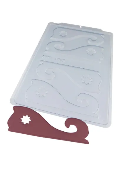 Molde para chocolate Trineos