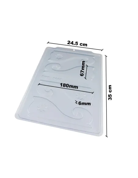 Molde para chocolate Trineos