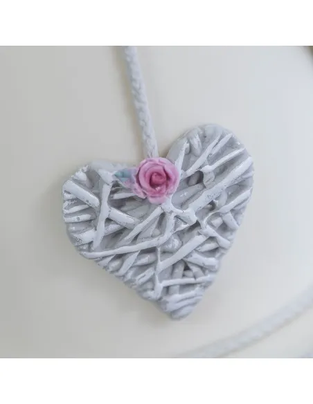 Molde silicona Corazón de mimbre San Valentín Karen Davies
