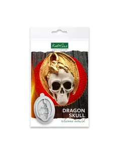 Molde silicona Dragón calavera Katy Sue
