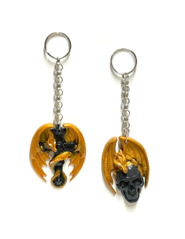 Molde silicona Dragón calavera Katy Sue