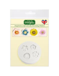 Molde silicona pequeñas Flores Katy Sue