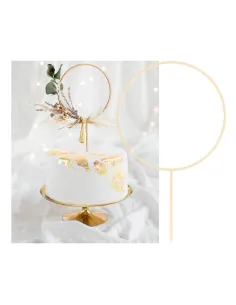 Topper de madera Círculo PartyDeco