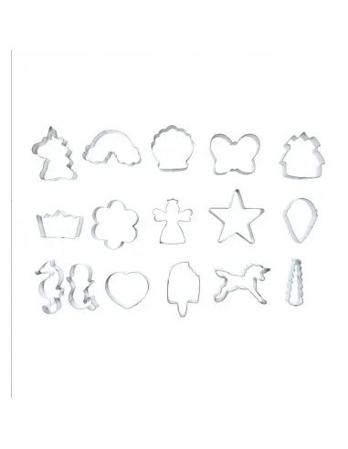 Set 16 cortadores Animales salvajes ScrapCooking
