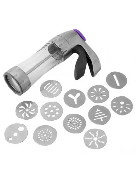 Pistola para galletas con 12 discos Wilton