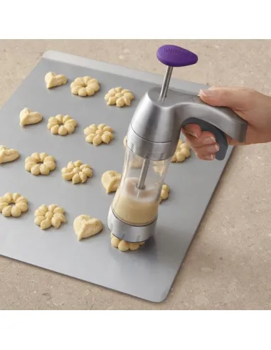 Pistola para galletas con 12 discos Wilton