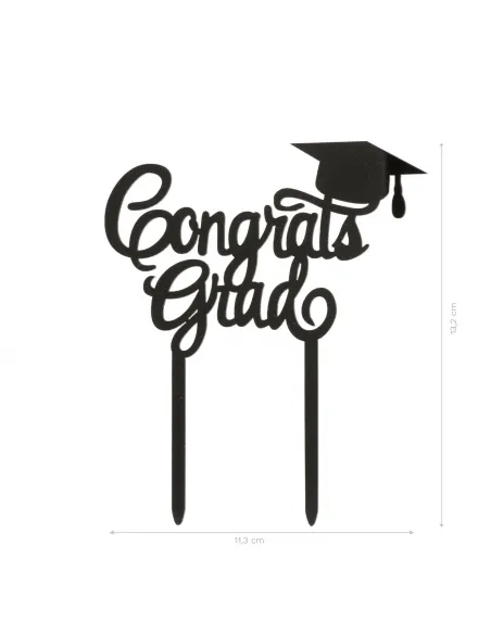 Topper para tarta Graduación Dekora