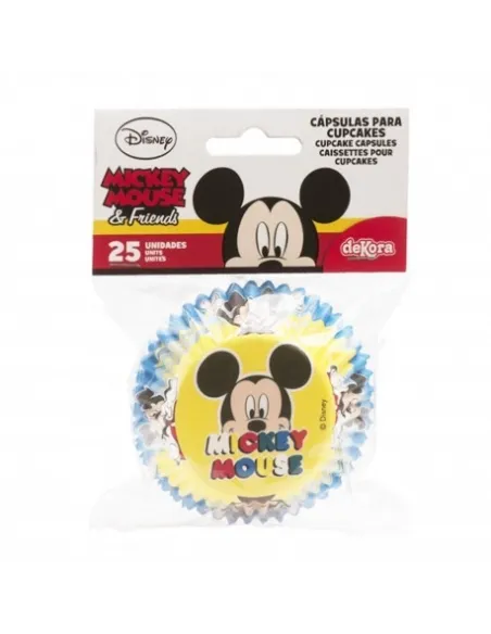 Cápsulas de papel Mickey Dekora