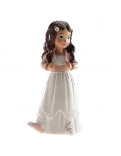 Figura niña comunión con chaqueta 15,5 cm Dekora 2
