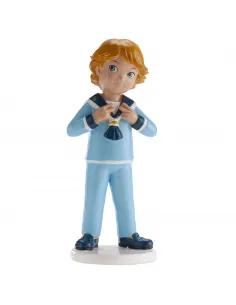 Figura niño comunión Borja 16 cm Dekora