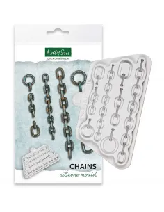 Molde silicona Cadenas y Eslabones Katy Sue