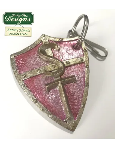 Molde silicona Letras mayúsculas de hierro Katy Sue