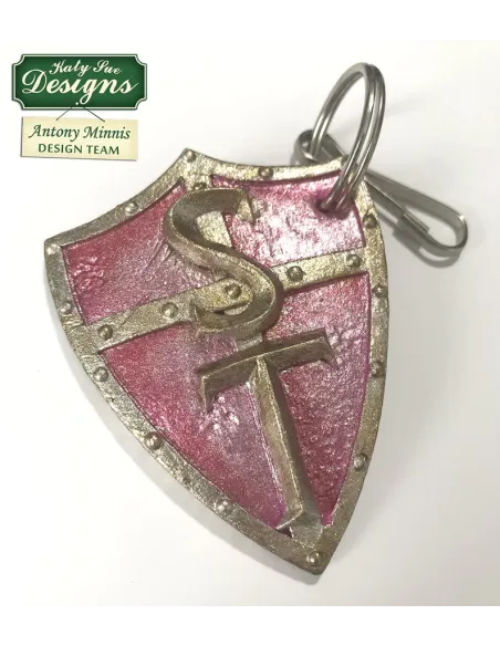 Molde silicona Letras mayúsculas de hierro Katy Sue