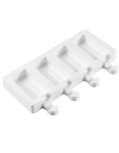 Molde silicona 4 helados mini vintage Silikomart