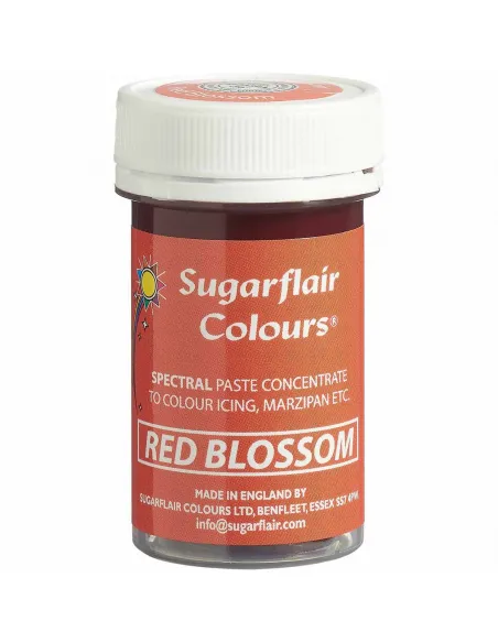 Colorante en pasta Flor roja Sugarflair