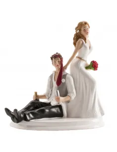 Figura novios Bebidos 17 cm Dekora