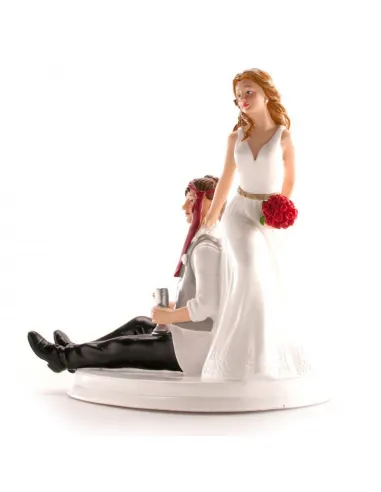Figura novios Bebidos 17 cm Dekora
