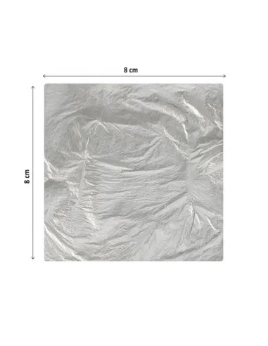 Hoja de plata comestible Azucren