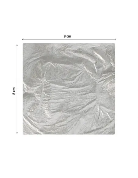 Hoja de plata comestible Azucren