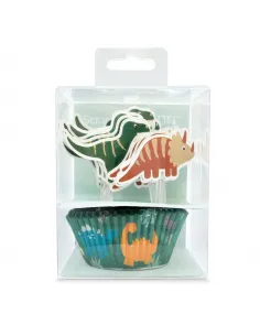 Cápsulas de papel combo Dinosaurio