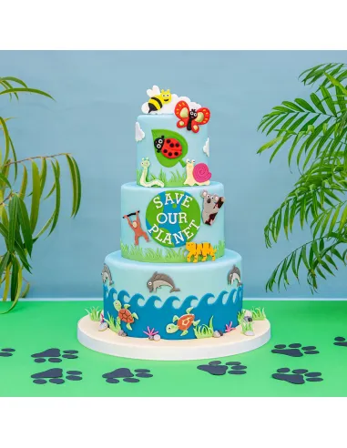 Cortador regla animales salvar el planeta FMM