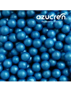 Perlas de azúcar Azul 7 mm 90 g Azucren
