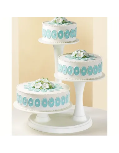 Stand para tartas 3 alturas Wilton