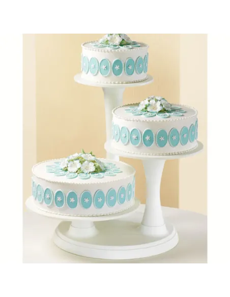 Stand para tartas 3 alturas Wilton