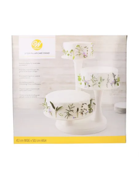 Stand para tartas 3 alturas Wilton