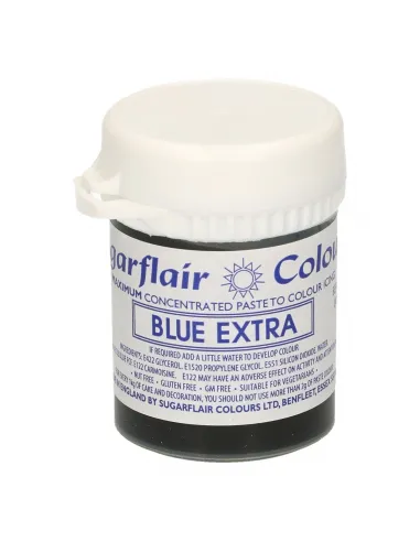 Colorante en pasta Azul Extra 42 g Sugarflair