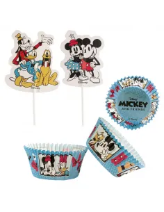 Cápsulas de papel combo Mickey y amigos Dekora