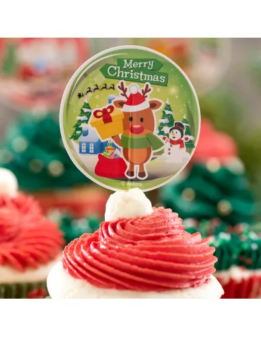 Cápsulas de papel combo Navidad Dekora