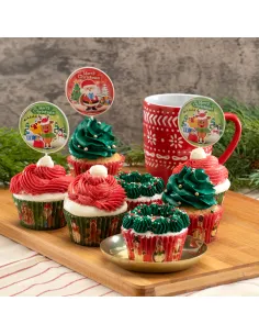 Cápsulas de papel combo Navidad Dekora 2