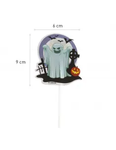 Set 8 toppers de papel Halloween-2 2