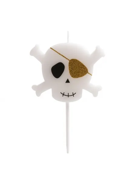 Vela cumpleaños Pirata 2D Dekora