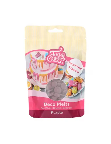 Deco Melts Púrpura 250 g Funcakes