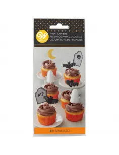 Set 8 toppers Halloween Wilton