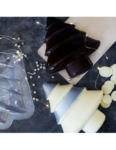 Molde para chocolate Árbol de Navidad 3D ScrapCooking