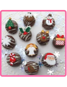 Molde silicona Adornos navideños Katy Sue 2
