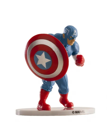 Figura Capitán América con base 8,5 cm
