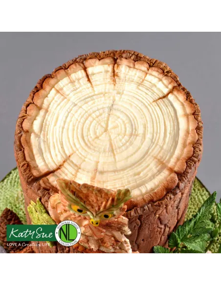Molde silicona Tronco cortado árbol Katy Sue