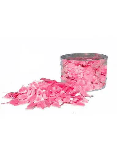 Copos rosas comestibles Crystal Candy