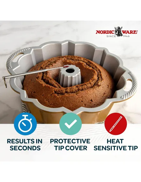 Termómetro Bundt y bizcochos Nordic Ware