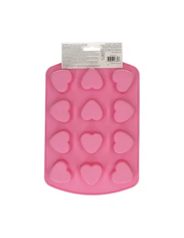 Molde silicona Corazones Wilton